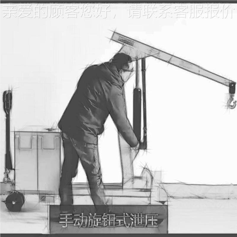 现货供应无LH-N05手腿臂吊平单衡重式起吊LH-N机5手0动液压货叉吊