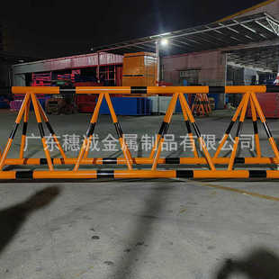 防撞拒马护栏阻车防冲撞路障护栏单位门口校园防撞移动三角架路障