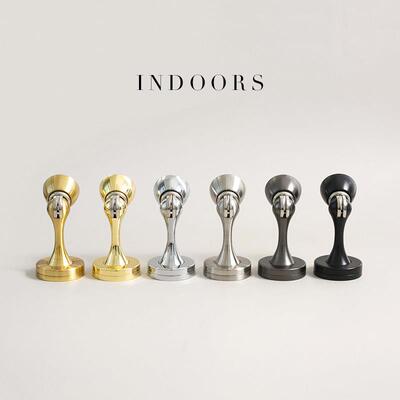 INDOORS强磁力吸力门吸卧室防撞门吸室内地吸门挡化妆室门碰墙吸