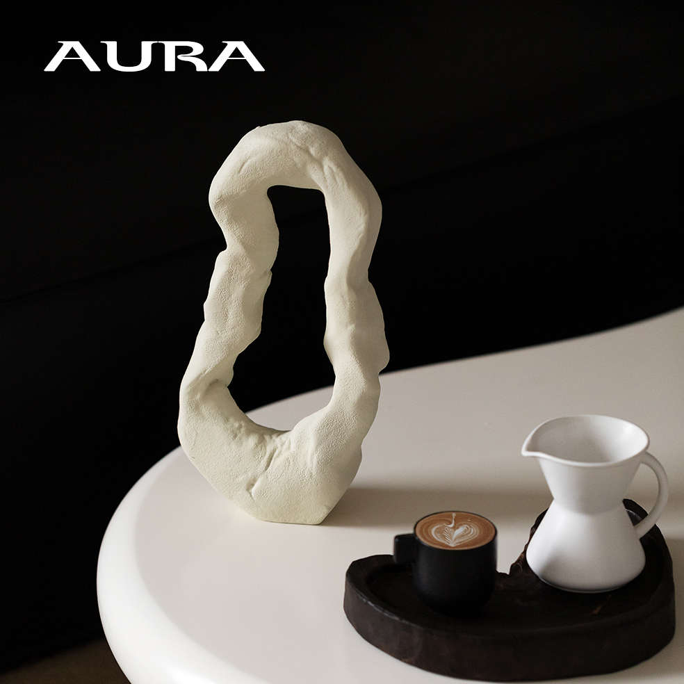 AURA北欧中古雕塑摆件艺术原创设计小众装饰侘寂风酒店民宿家居