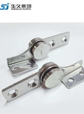 生久柜锁门锁铰链CL334铰链页 转轴 镀亮光铬 合页配电箱柜铰链