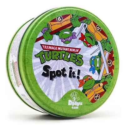 Spot it Ninja Turtle Dobble Card Game Double juego HP Animal