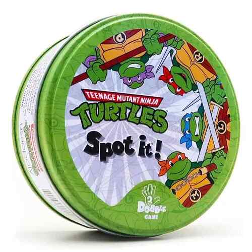 Spot it Ninja Turtle Dobble Card Game Double juego HP Animal