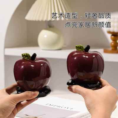 果牙签盒轻奢高级高颜值牙线收纳盒塑料家用摆件棉签盒牙签筒罐