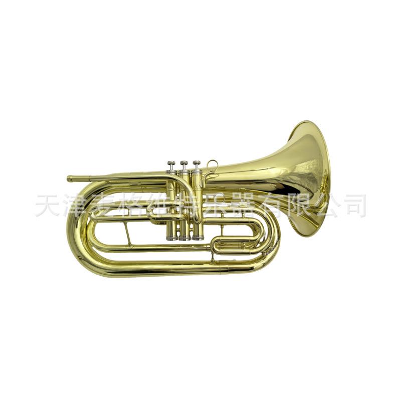 金色童年行进次中音号金色铜管乐器吹奏