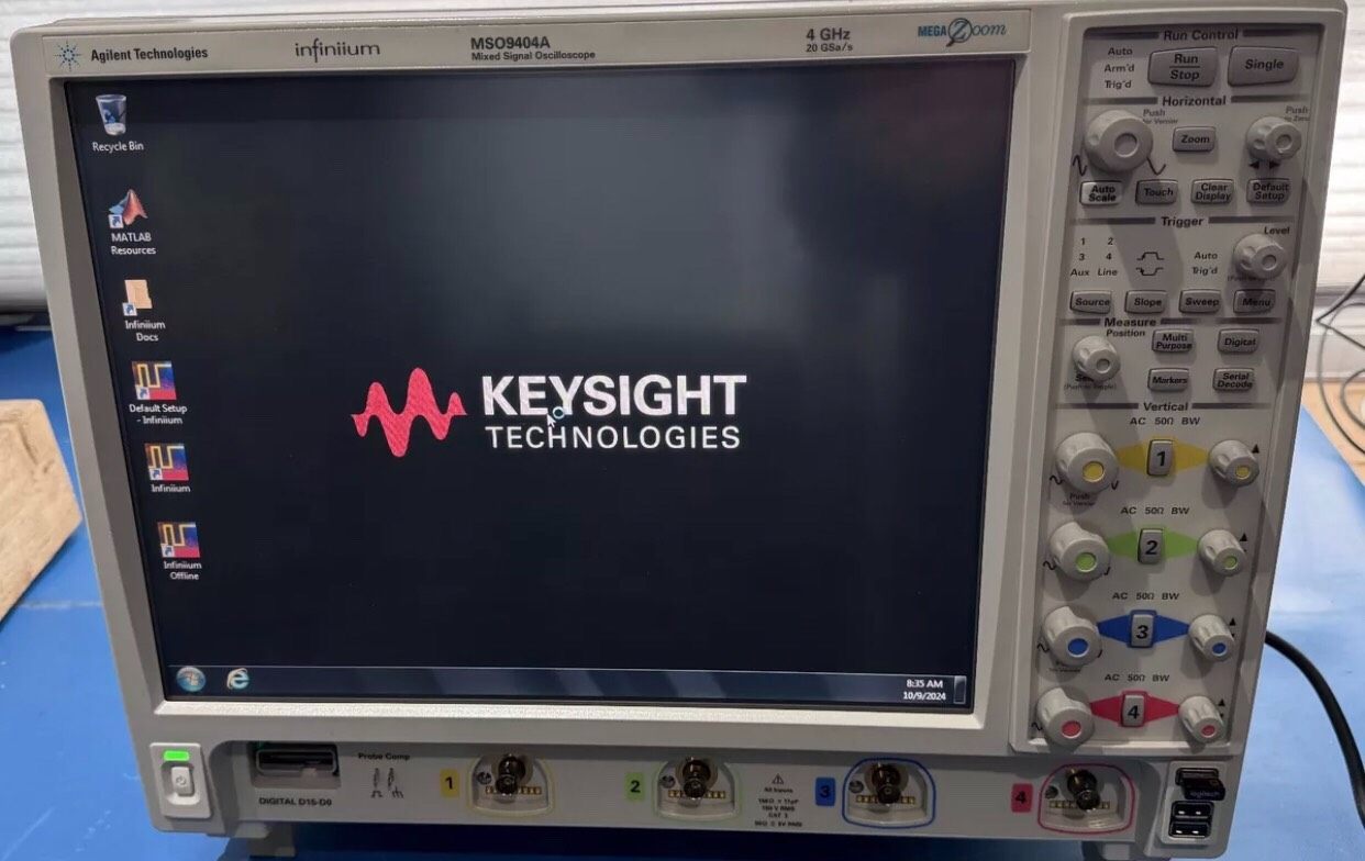 安捷伦是德混合信号示波器MSO9404A 4GHz 20 G