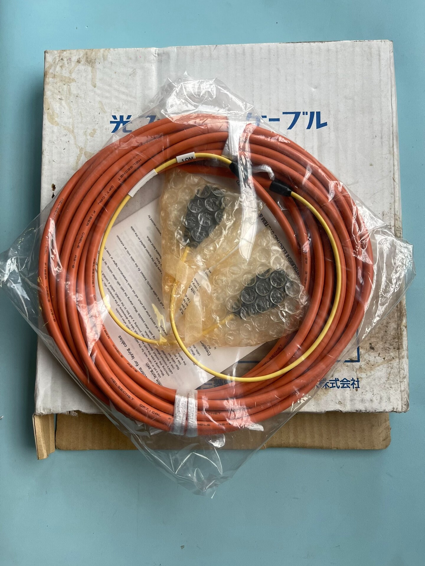 AS-2P-10M-B 三菱光纤跳线 10米 全新原包装库存