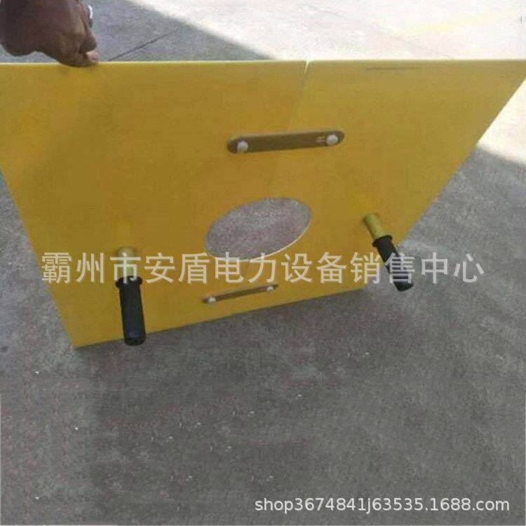 电线杆线路防护绝缘杆顶挡板电力检修树脂绝缘板带电施工防护挡板