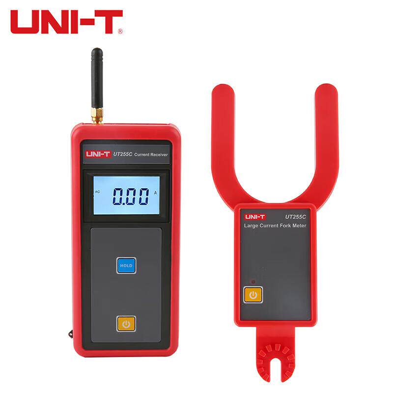 UNI-TUT255C无线高低压叉形电流表在线交流测量配绝缘杆