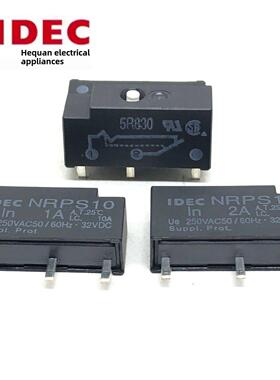 IDEC和泉NRPS10-2A -5A -3.15A -4A 1A -6A电路板电流保护继电器