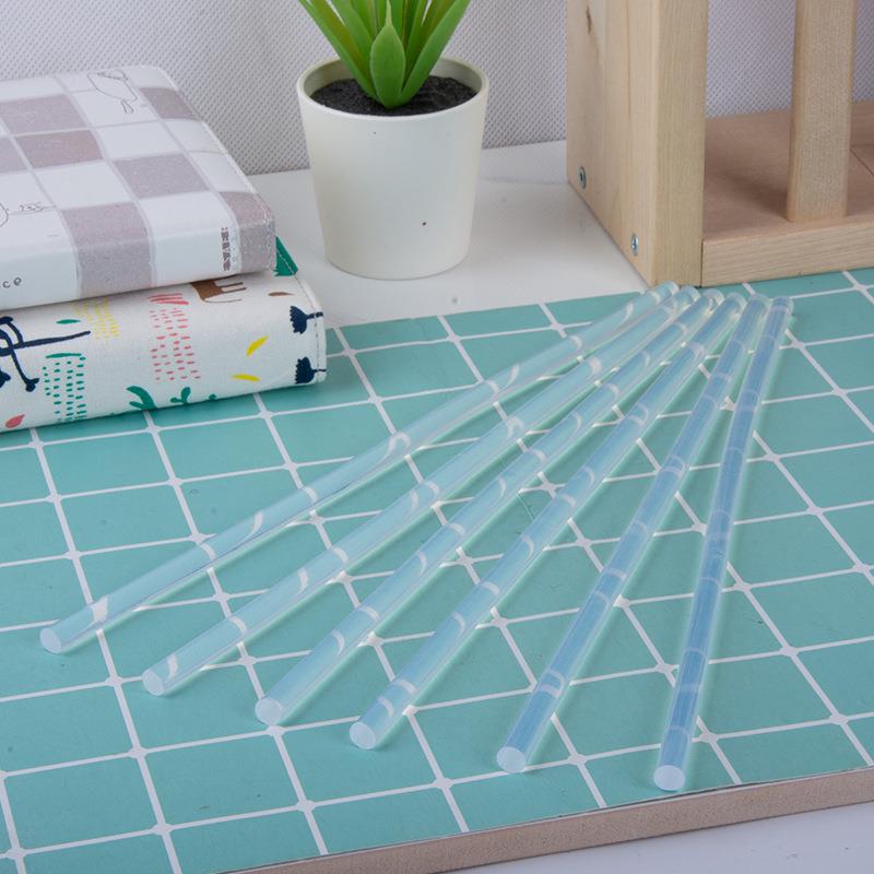 【环NAM保胶棒高整箱】11MM棒胶半透白热熔胶粘透明热熔胶棒