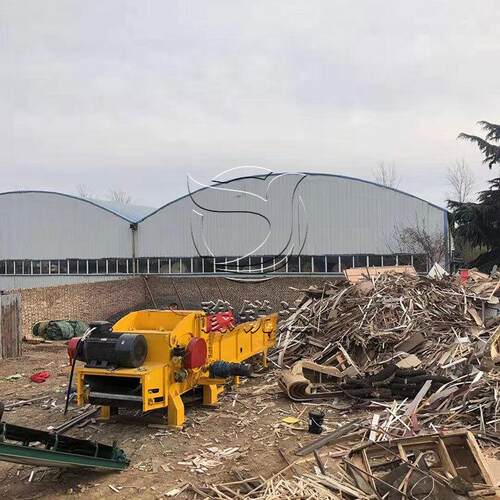 竹胶板破碎机 废旧家具粉碎设备 树枝原木破碎机械综合破
