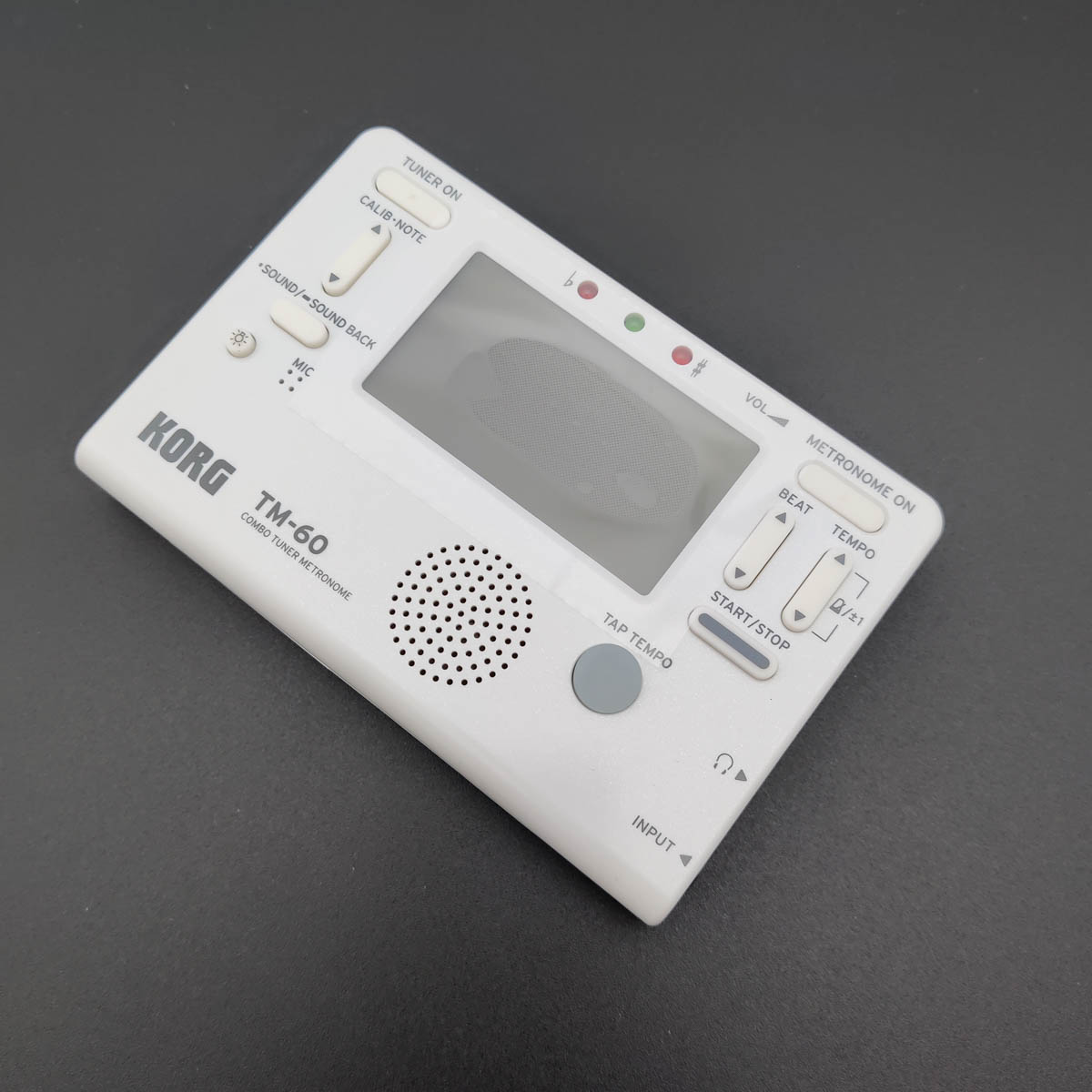 科音korg TM60调音器校音器长笛双簧管黑管电子节拍器声音汇