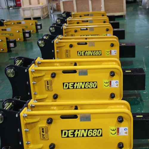 6挖掘机悍炮锤迪68破碎锤铲尖0水山破碎锤钎8杆挖机配件6YBN炮锤