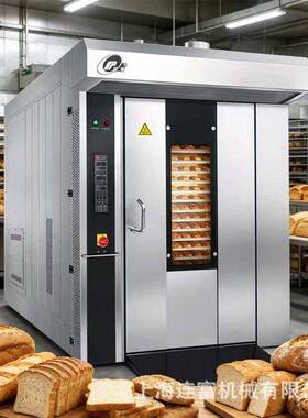 连富竖款热风旋转炉 商用烘焙设备 食品厂用法棒吐司蛋糕大型烤炉