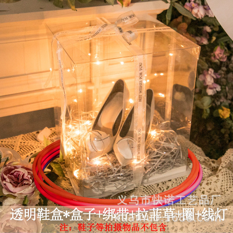 接亲游戏道具婚鞋陪嫁用品套装