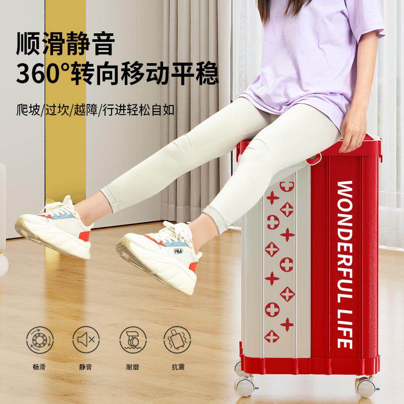 东方亮洁拖把家用一拖净带轮子2024新款免手洗拖地神器刮刮乐