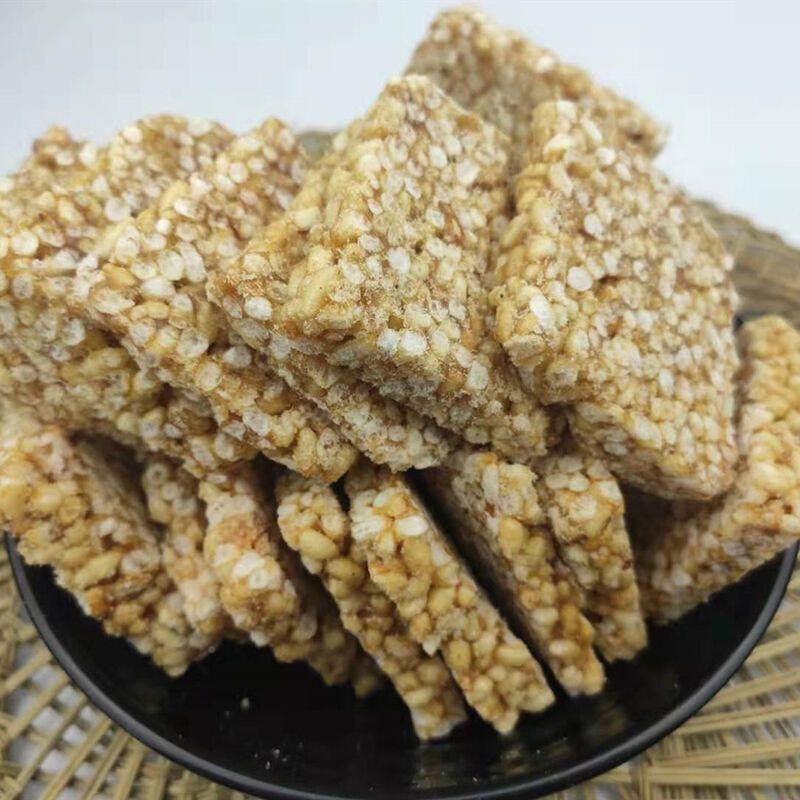 湖北监利特产麻叶子麦芽糖炒米糖天门潜江仙桃特色小吃麻糖包邮