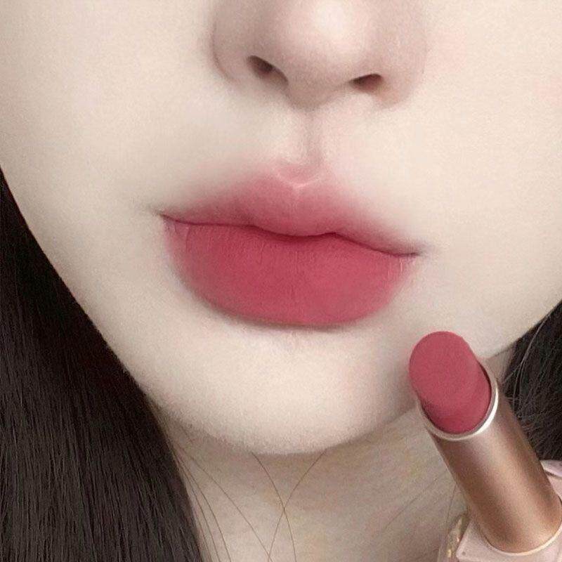 粉雾磁吸口红女雾面哑光平价学生党素颜显白淡妆持久不掉色不沾杯