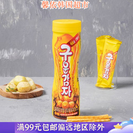 韩国进口食品海太碳烤薯条烤土豆条，饼干办公室休闲零食饼干108g