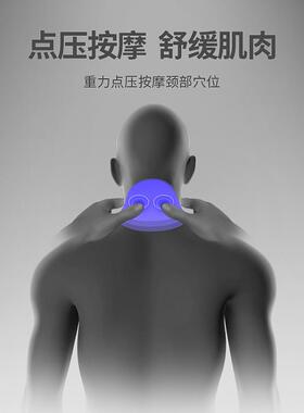 佳奥 指压按摩枕 PU自结皮材质 黑色 带按摩颗粒款 J66D01AB1