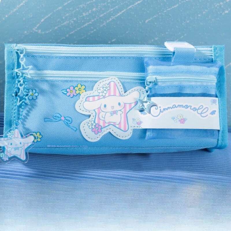 玉桂狗文具笔袋大容量铅笔带小包女小学初中生多功能大耳狗文具盒