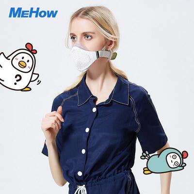 MEHOW防甲醛口罩防尘防粉尘透气可水洗办公室新家装修防异味面罩