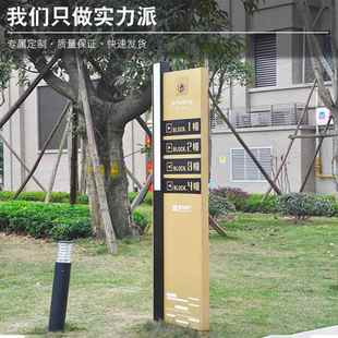厂停车场商场景标识牌路指区牌小区指牌示公园导视571牌小型户外