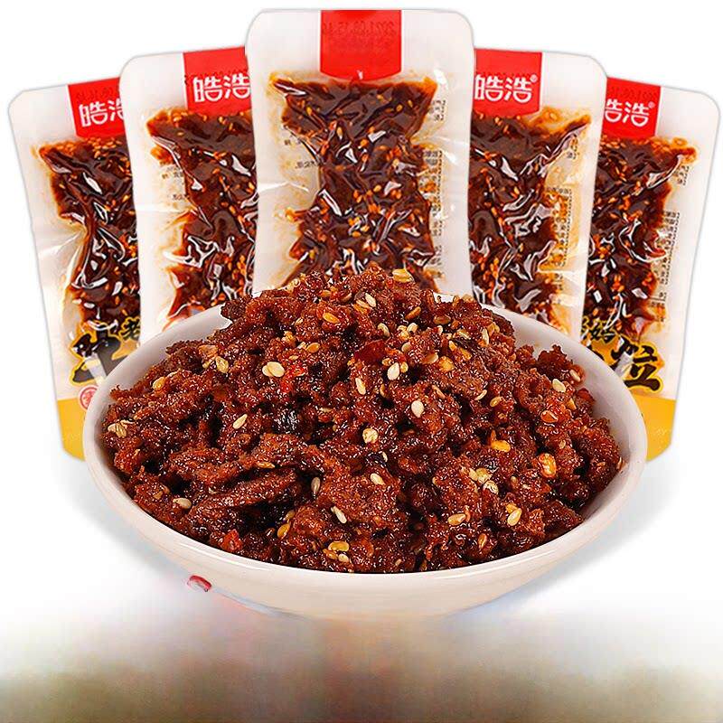 浩浩妈妈素牛肉块500g麻辣条麻辣素肉童年小吃8090S童年怀旧谷蛋