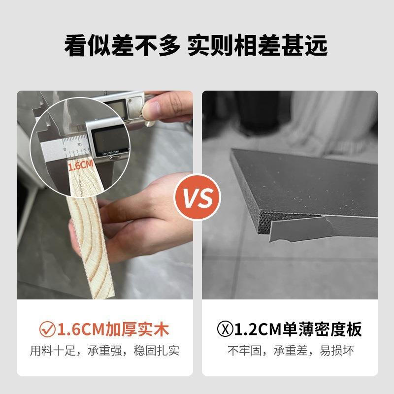 实木格子书柜落地置物架客厅自由组合多层储物收纳矮柜子家用书架