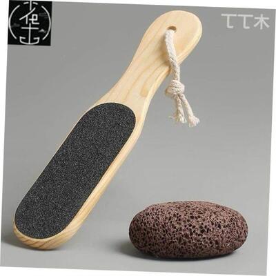 Foot peeler dehulling tool heel home scrub rubbing board