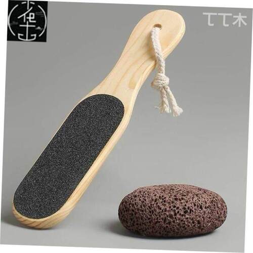 Foot peeler dehulling tool heel home scrub rubbing board