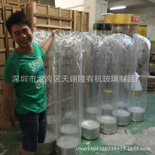 颈枕展柜亚克力飞机头枕展示柜U型车枕货架圆管形透明枕头陈列架