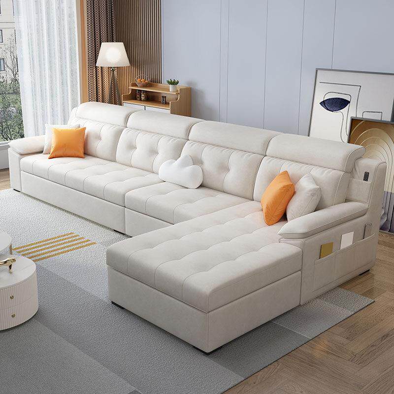 沙发床两用可折叠多功能2025新款小户型网红款实木贵妃坐卧猫爪布