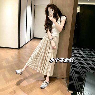 适合150小个子女装穿搭一整套2026新款独特漂亮半身裙套装女夏145