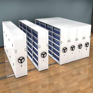 档案室集架密动证智能密电集柜移动文件柜资料柜密集架凭柜手摇式