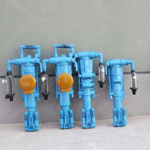 手持式 气腿YT25风钻隧道气动凿岩机配件正反转破碎机 7655凿岩机