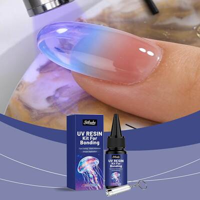 Stilruhe UV Resin Kit – Transparent DIY Craft Jewelry, Odor