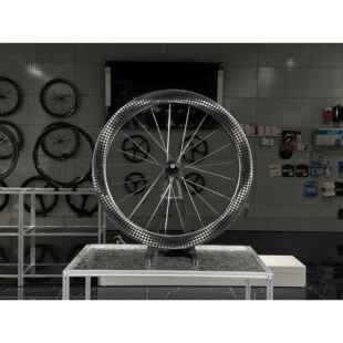 H2He碳纤维轮组700C公路自行车真空碟煞桶轴开 口