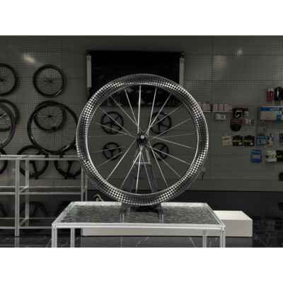 H2He碳纤维轮组700C公路自行车真空碟煞桶轴开 口