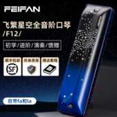 FEIFAN飞繁12孔布鲁斯口琴星空F12全音阶专业演奏初学者入门口琴