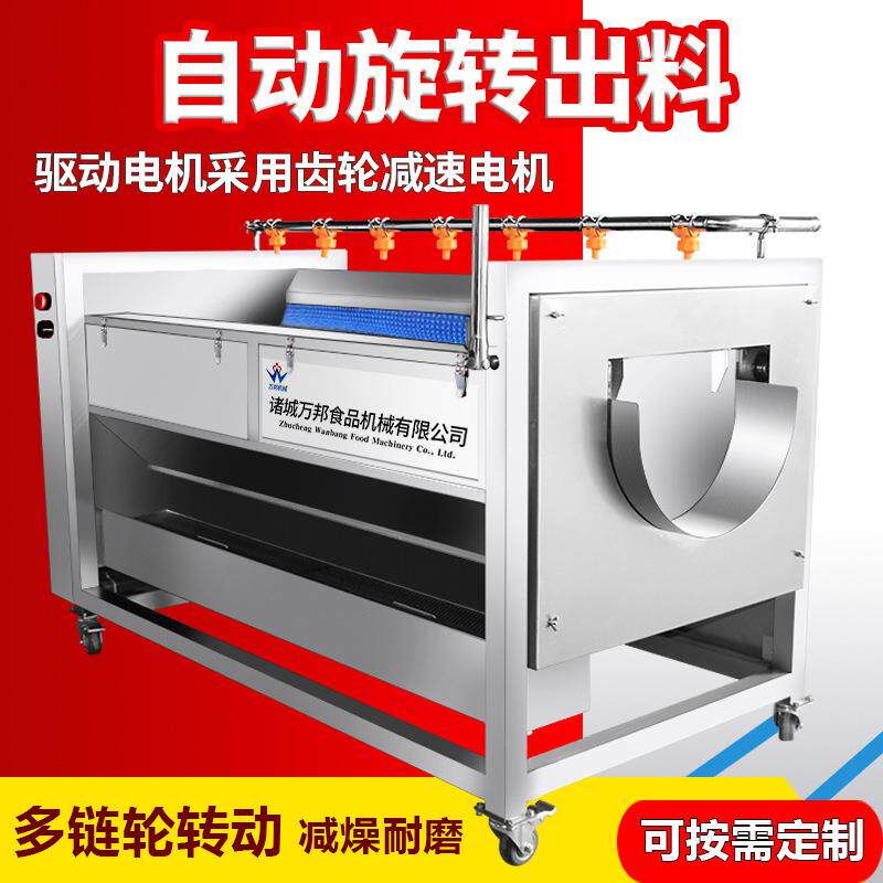 机全姜自动毛刷清洗机 大型毛ENT刷马铃去皮 薯食品厂商用洋清洗