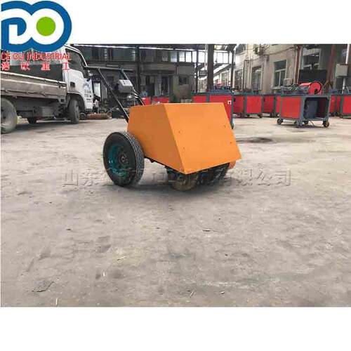 手推式钢筋除锈设备 建筑管材表面抛光机 彩钢板金属除锈设备