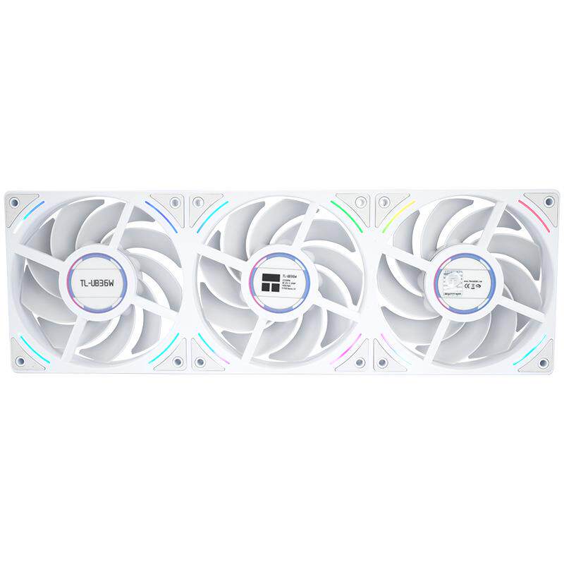 利民(Thermalright)TL-UB36W 联排风扇 PWM调速神光同步机箱风扇
