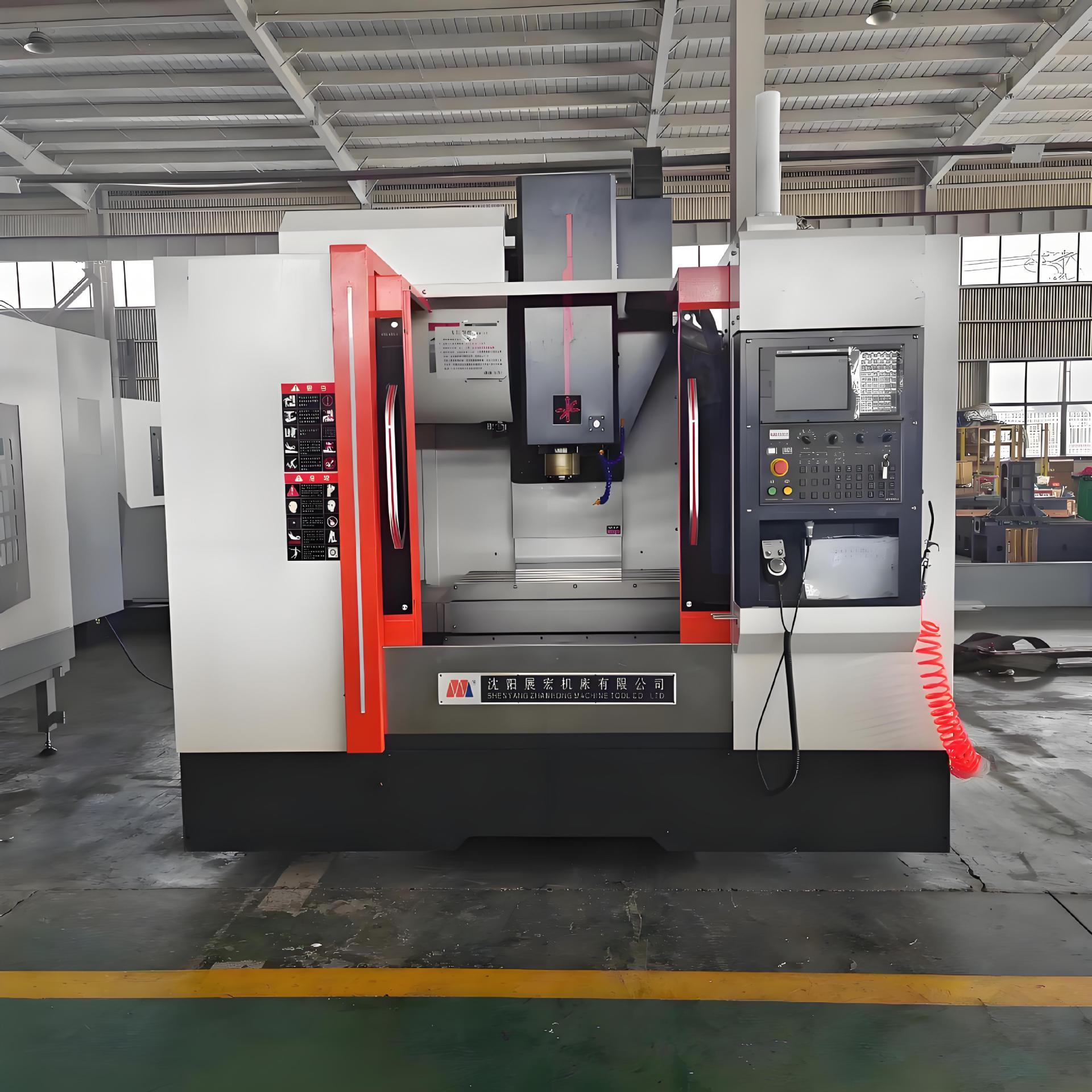 沈阳展宏VMC7126立式加工中心三轴线轨圆盘刀库稳定高精度