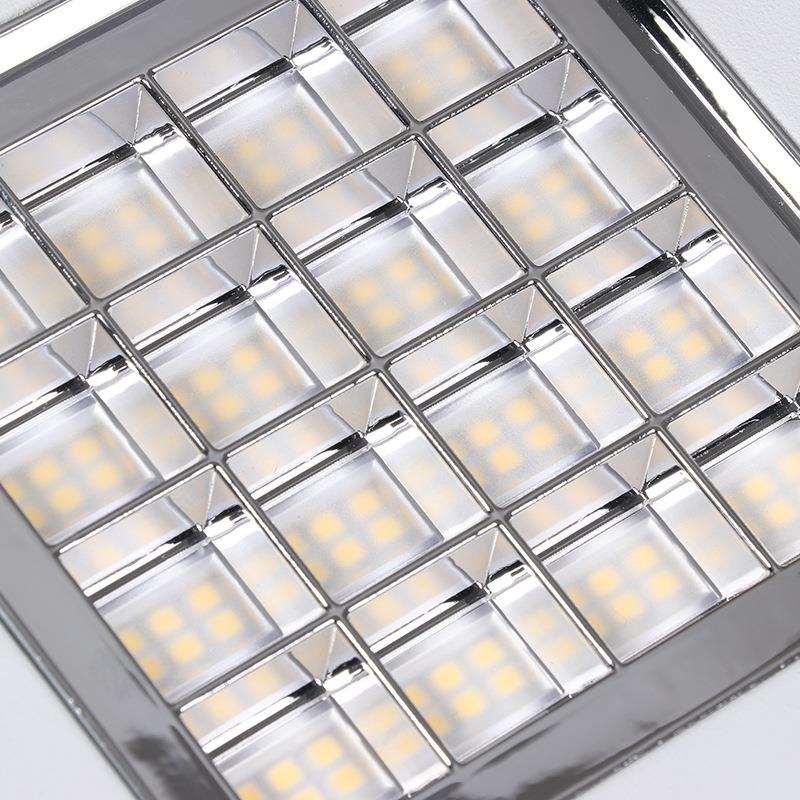LED方格面板灯嵌入式吸顶天花灯家用商用创意简约工程平面灯