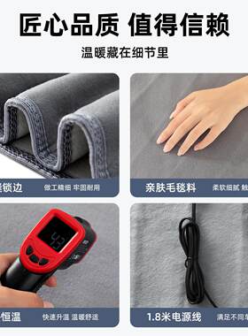 车载电热毯12v伏单双人轿车专用24v大货车点烟器插头电褥子卧铺垫