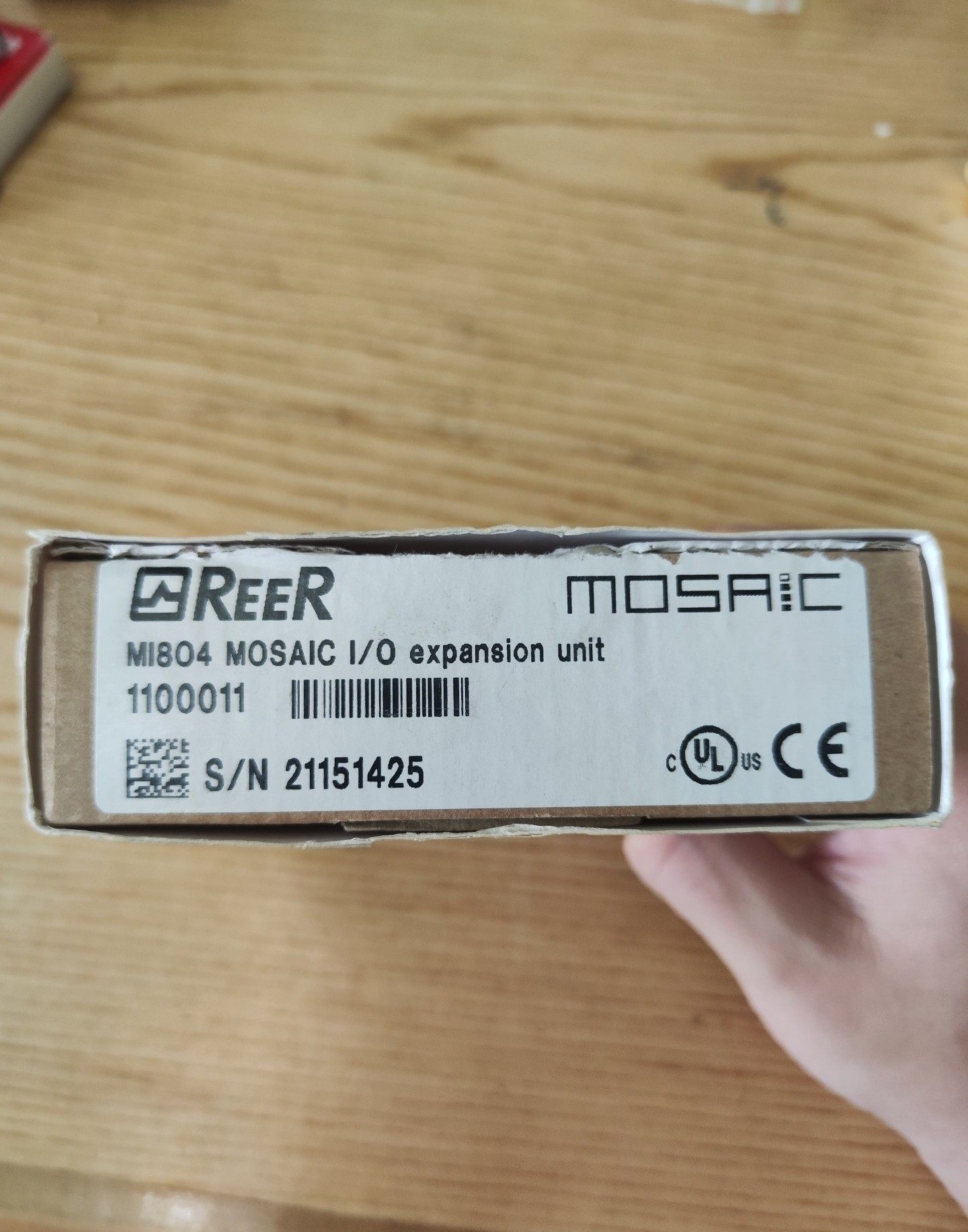 全新REER意大利进口MOSAIC I/O扩展单元，型号MI
