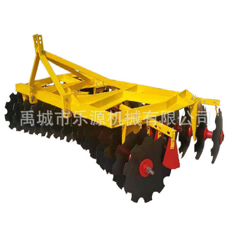 圆盘耙生产厂家拖拉机悬挂对置式圆盘耙出口耕地圆盘耙可加工丁制
