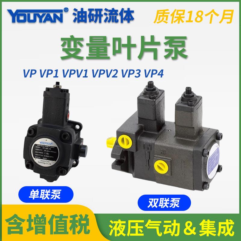 VP-30-40F-A3液压VVP1油泵VPV1电机VP4变量54叶片泵VP1-12/15/20F